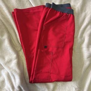 Red Scrub Pants